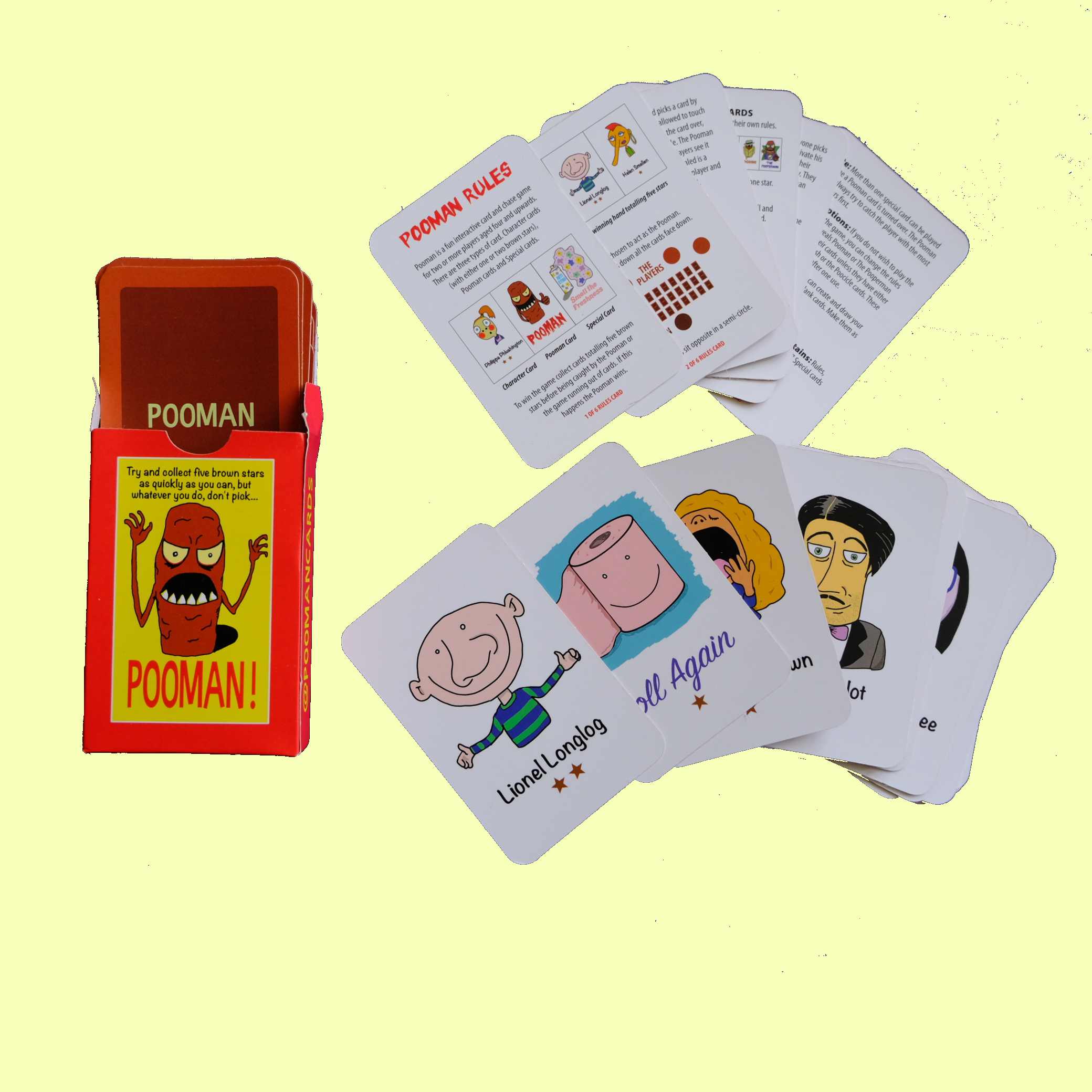 Pooman Cards