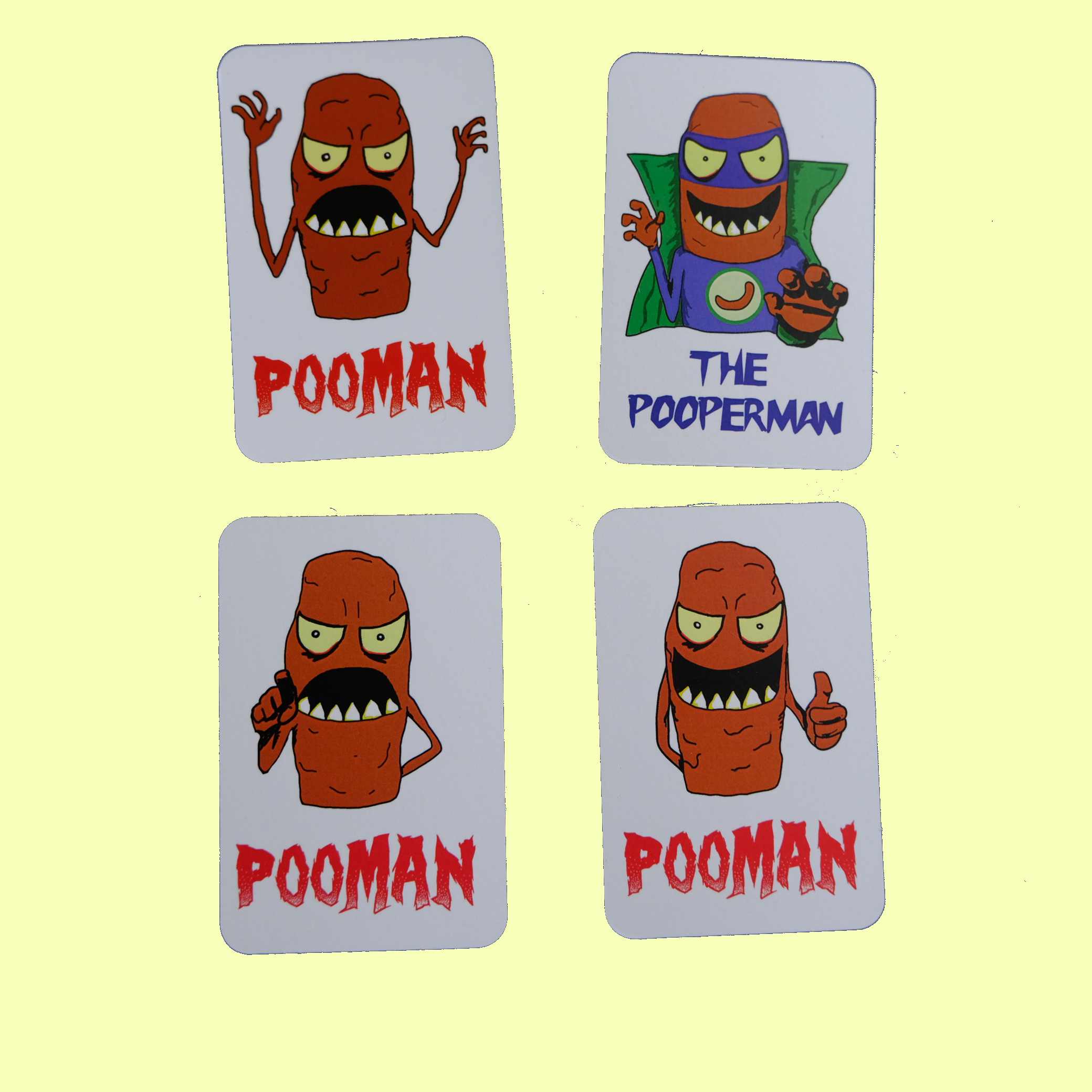 Pooman Cards